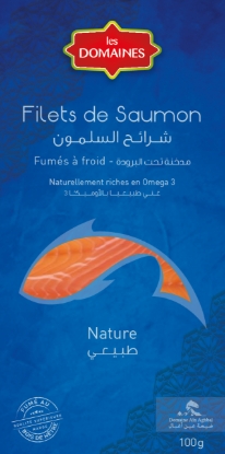 Image de Filet de saumon fumé nature - (100g)
