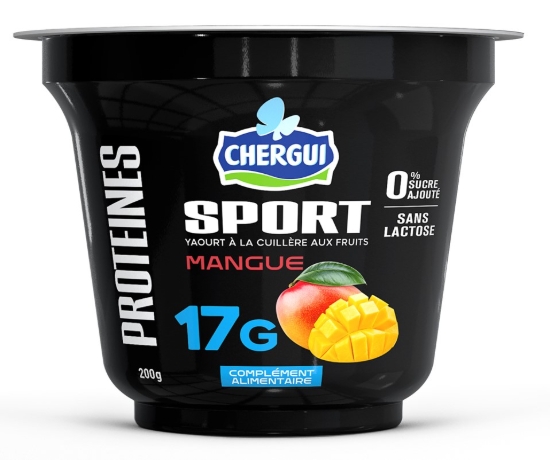 Image de CHERGUI Sport - YAC protéine - Mangue (200g)