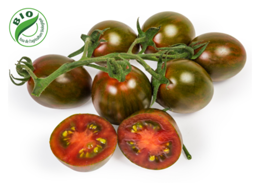 Image de Tomate grappe Kumato - (Au Kg)