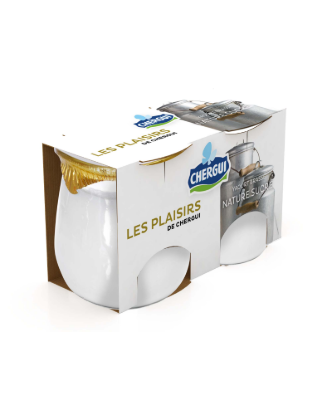Image de Les plaisirs de CHERGUI - nature sucré - (2*125g)