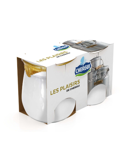 Image de Les plaisirs de CHERGUI - nature sucré - (2*125g)