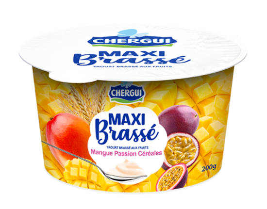Image de Maxi brassé aux fruits - Mangue, passion et céréales - (180g)