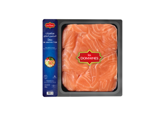 Image de Dés de saumon fraiche - (250g)